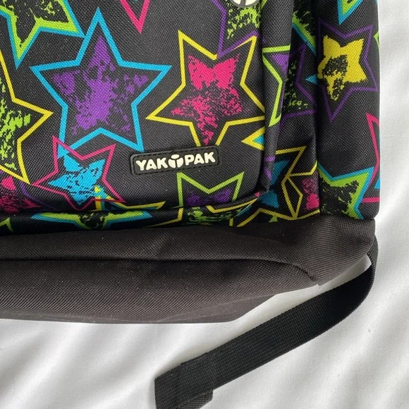 Yak Pak Multicolor Star Backpack Unisex - Picture 2 of 5